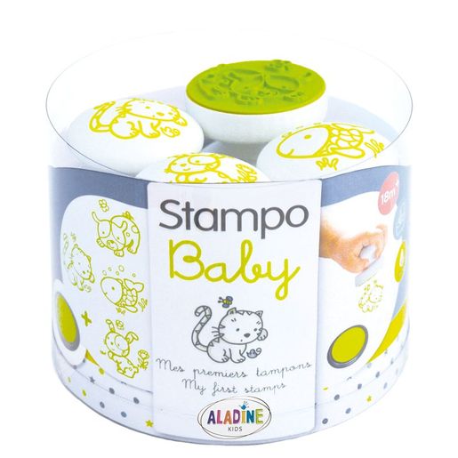Razítka Aladine Stampo Baby, 4 ks - Mazlíčci