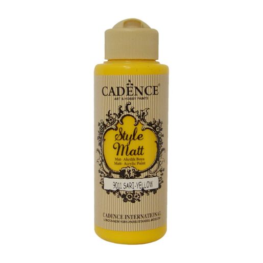 Matná akrylová barva Cadence Style Matt, 120 ml - VYBERTE ODSTÍN