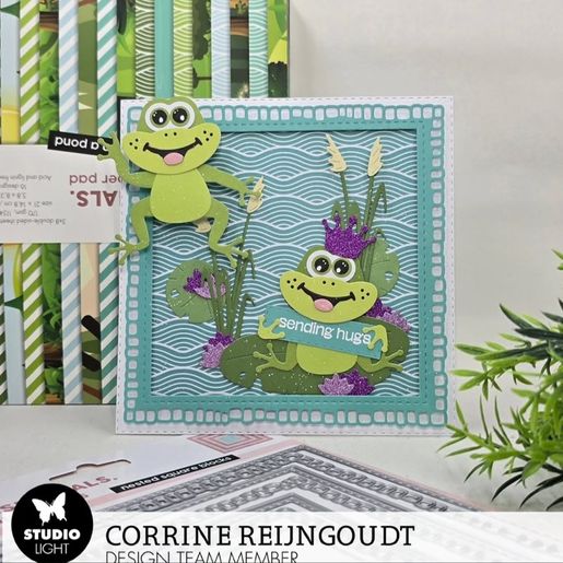 Blok podkladových papírů Studio Light A5, 24 l. - Rybník