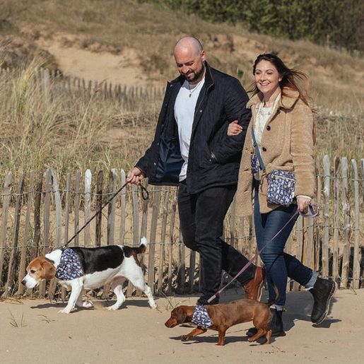 Šátek pro psy Wrendale Designs, vel. XS/S - Pejsci