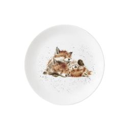 Porcelánový talíř Wrendale Designs - Lišky