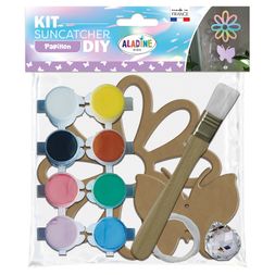 Lapač slunce k dotvoření Aladine - Motýl a květina