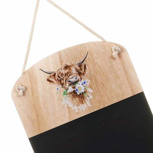 Křídová tabule do kuchyně Wrendale Designs "Daisy Coo" - Kráva