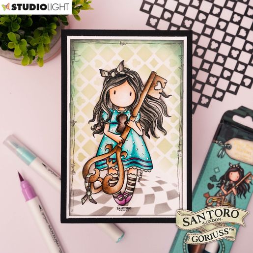 Šablony Studio Light "Gorjuss", 2 ks - Říše divů