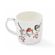 Vánoční porcelánový hrnek Wrendale Designs "One Snowy Day", 0,31 l - Ptáčci