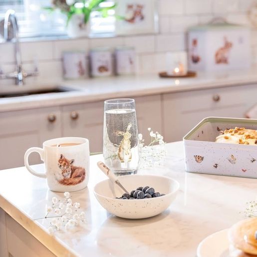 Sklenice na míchané nápoje Wrendale Designs, 4 ks - Polní zvířata