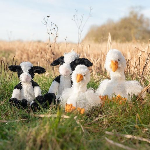 Plyšová hračka Wrendale Designs "Goose Pearl" - Husa, mládě