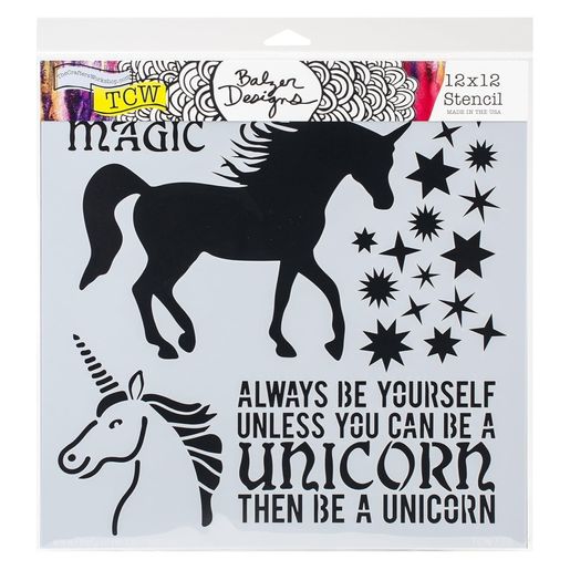 Šablona TCW - Unicorn - VYBERTE VELIKOST