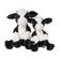 Plyšová hračka Wrendale Designs "Holstein Cow Mathilda" - Holštýnská kráva, mládě
