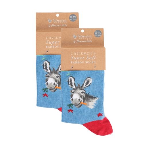 Dětské ponožky Wrendale Designs "Gentle Jack" - Oslík - VYBERTE VELIKOST
