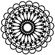 Šablona TCW - Scalloped Mandala - VYBERTE VELIKOST