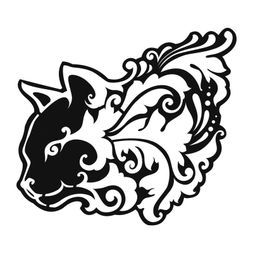 Šablona Cadence, stínová - Kočka