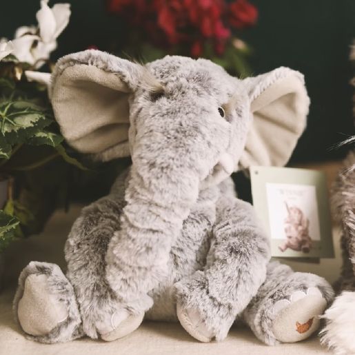 Plyšová hračka Wrendale Designs "Elephant Winnie" - Slon, mládě