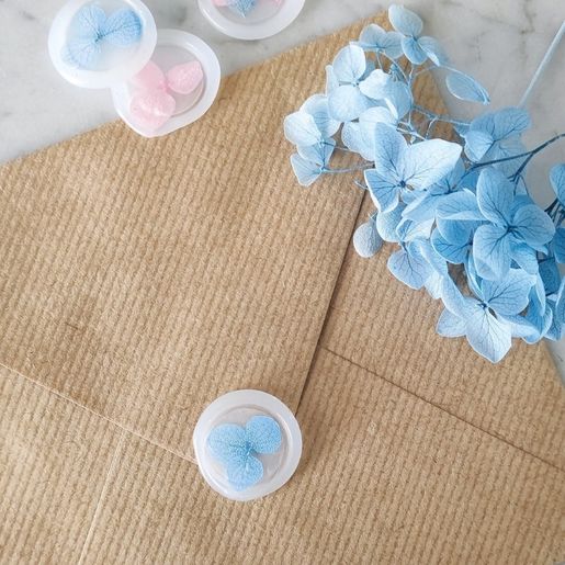 Sušené květiny do pečetí Aladine - violet, fialové