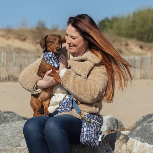 Šátek pro psy Wrendale Designs, vel. XS/S - Pejsci