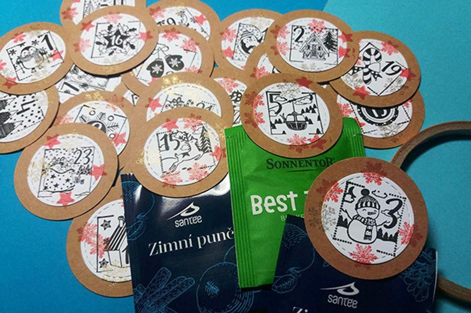 17. čajíkový adventní kalendář