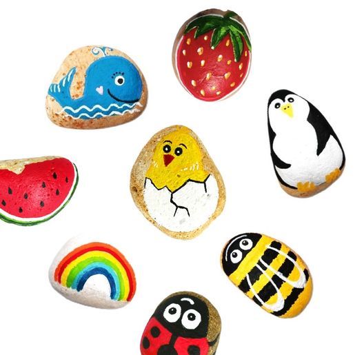 Akrylové barvy Cadence, 25 ml, sada 6 ks a akrylový lak - základní