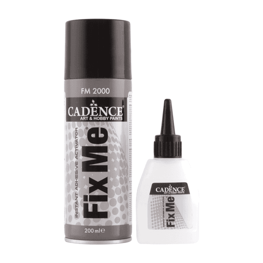 Vteřinové lepidlo s aktivátorem Cadence Fix Me, 35+200 ml