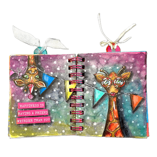 Gelová razítka Studio Light "26“, 5 ks - Načančané žirafy