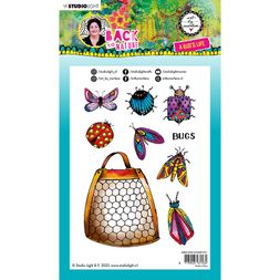 Gelová razítka Studio Light "Back to Nature", 9 ks - Život brouka