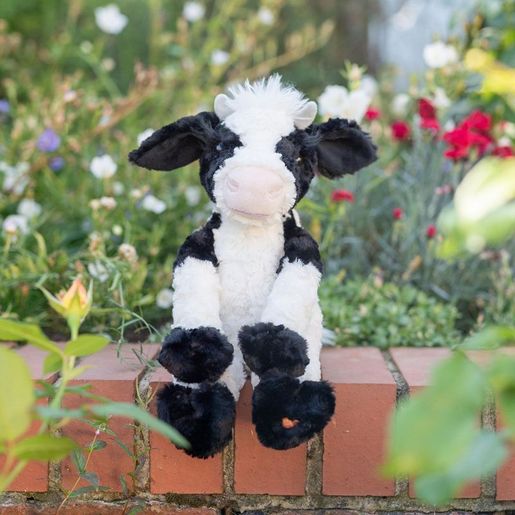 Plyšová hračka Wrendale Designs "Holstein Cow Mathilda", velká -  Holštýnská kráva