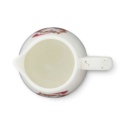 Vánoční porcelánový džbán na květiny Wrendale Designs "Festive Fox" - Liška