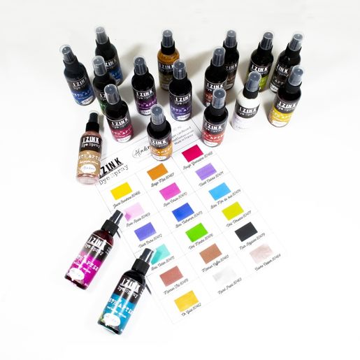 Akvarelový inkoust Aladine Izink Dye Spray, 80 ml  - VYBERTE ODSTÍN