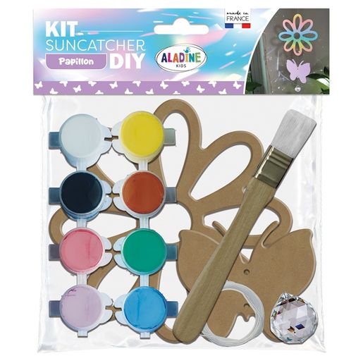 Lapač slunce k dotvoření Aladine - Motýl a květina