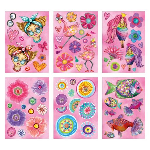 Blok s papírovými výseky Studio Light "26", A4, 70 l. - Extra velké