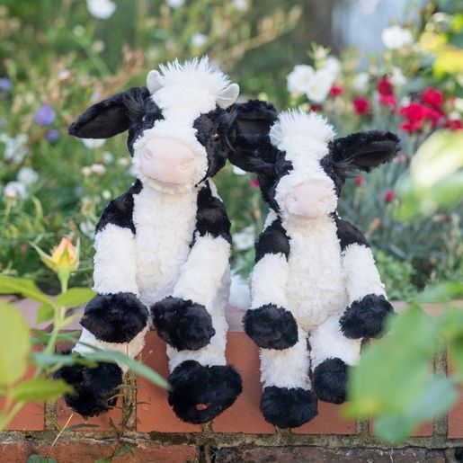 Plyšová hračka Wrendale Designs "Holstein Cow Mathilda", velká -  Holštýnská kráva