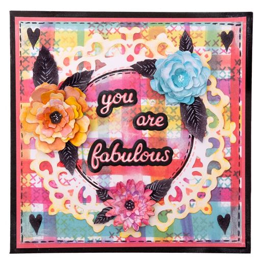 Blok s papírovými výseky Studio Light, A5, 20 l. - Bílí motýli