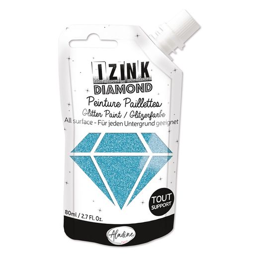 Diamantová barva Aladine Izink Diamond, 80 ml - pastelová - VYBERTE ODSTÍN