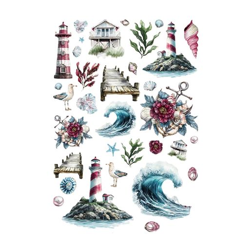 Papírové výseky Studio Light "Tide of Hope", 35 ks