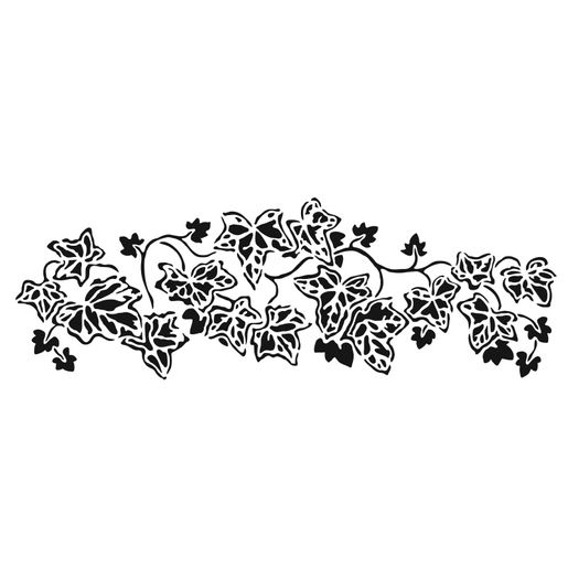 Šablona TCW 16,5"x6" (42x15 cm) - English Ivy
