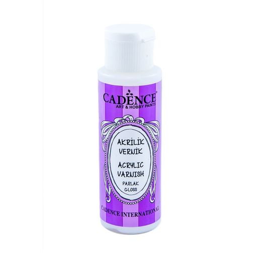 Dokončovací lak Cadence Acrylic Varnish, 70 ml - lesklý