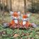 Plyšová hračka Wrendale Designs "Fox Autumn", maxi - Liška