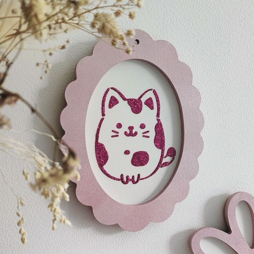 Šablona Aladine, 20x30 cm - Kawaii motivy