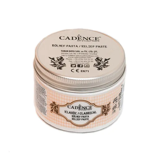 Klasická reliefní pasta Cadence, 150 ml