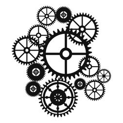 Šablona Cadence, stínová - Ozubená kola
