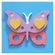 Dřevěný obrázek k dotvoření Aladine - Motýl