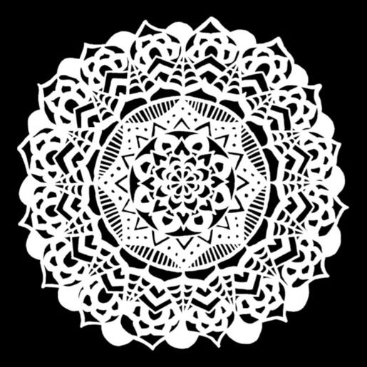 Šablona TCW - Fancy Mandala - VYBERTE VELIKOST