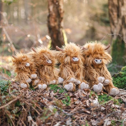 Plyšová hračka Wrendale Designs "Highland Cow Gordon", maxi - Kráva