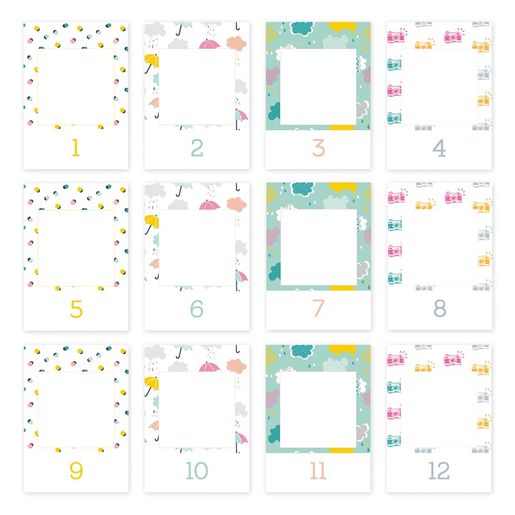 Milníkové karty Aladine Můj první rok