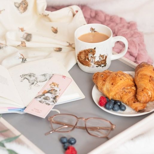 Záložka do knihy Wrendale Designs "Piggy in the Middle" - Morče a králík