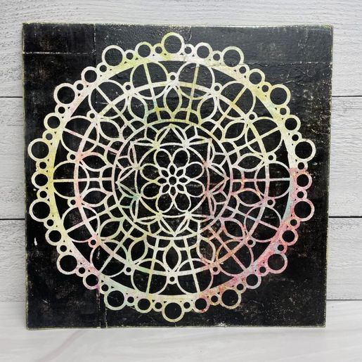 Šablona TCW 12"x12" (30,5x30,5 cm) - Beaded Mandala