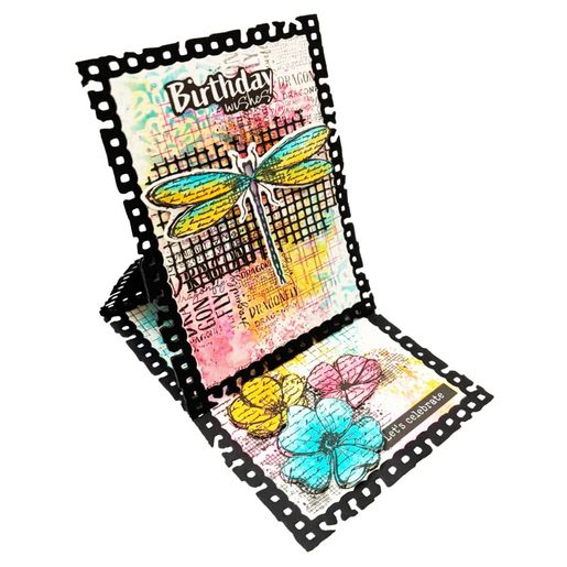 Blok s papírovými výseky Studio Light "Dragonfly Dreams", A6, 20 l.