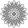 Šablona TCW - Sunflower Mandala - VYBERTE VELIKOST