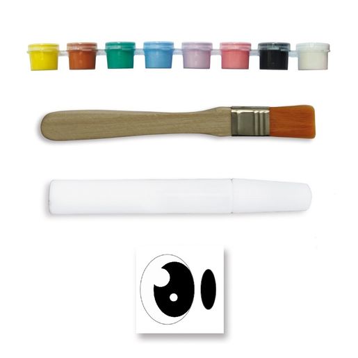 Dřevěný obrázek k dotvoření Aladine - Dinosaurus