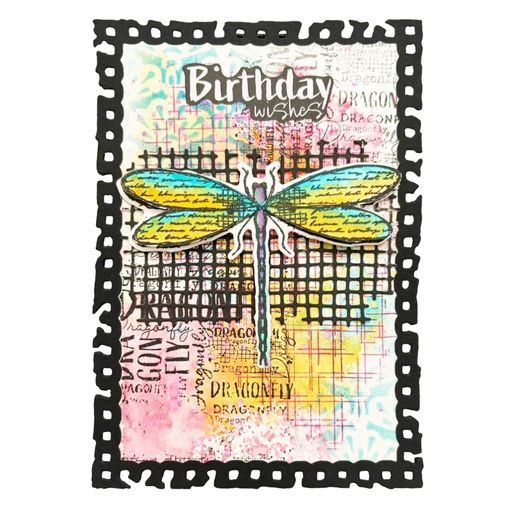 Blok s papírovými výseky Studio Light "Dragonfly Dreams", A6, 20 l.