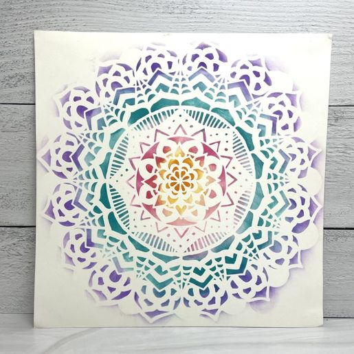 Šablona TCW - Fancy Mandala - VYBERTE VELIKOST
